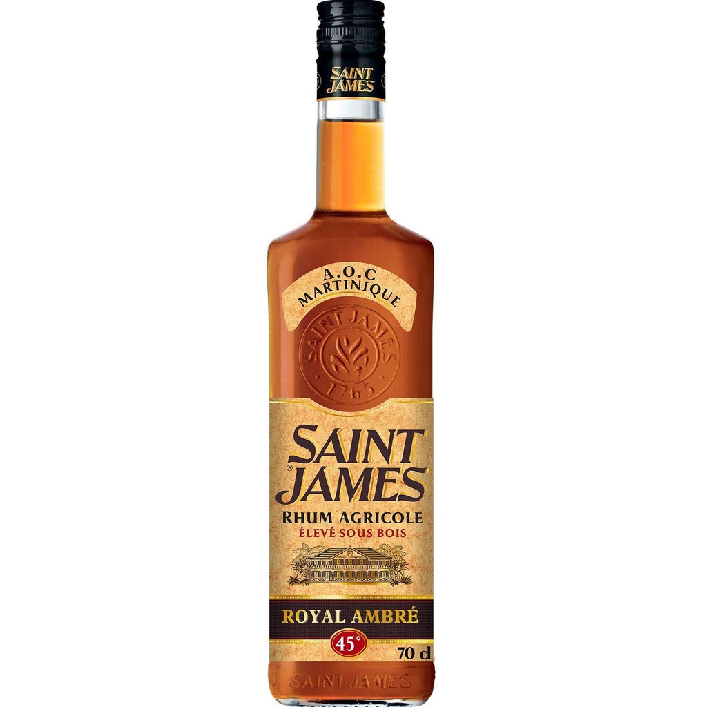 ST JAMES Rhum Agricole Royal Ambré 45°