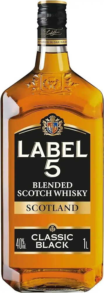 LABEL 5 Whisky 40%
