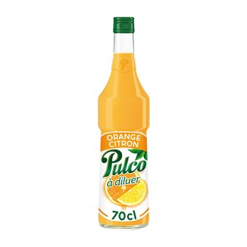 PULCO Sirop Goût Orange Citron