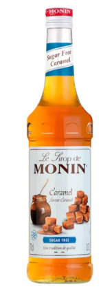 MONIN Sirop Goût Caramel Sans Sucre
