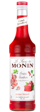 MONIN Sirop Goût Fraise Bonbon