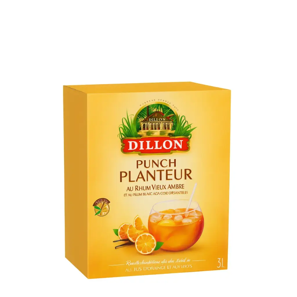DILLON Rhum Punch Cubi 3L 15°