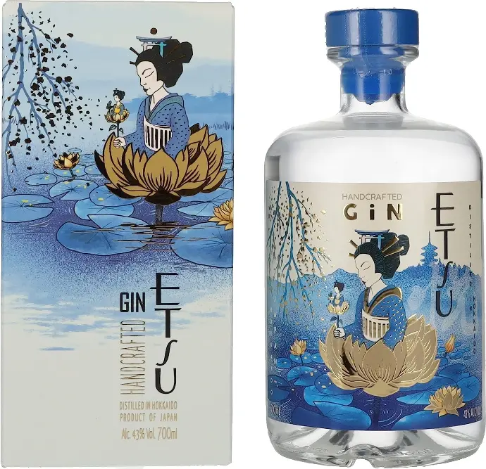 Etsu Handcrafted Gin Japonais 43°
