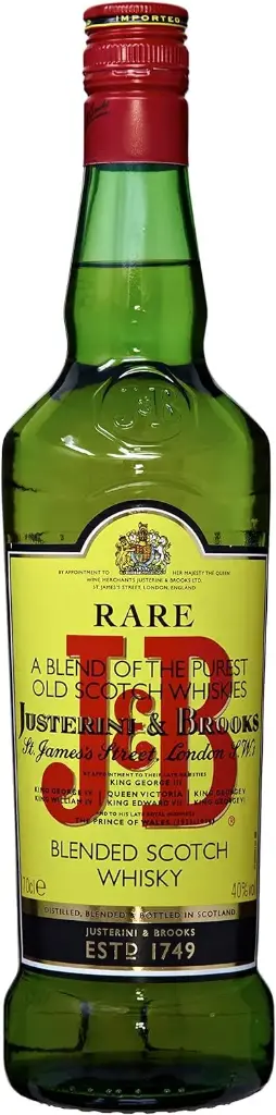 J&B Rare Blended Scotch Whisky 40°