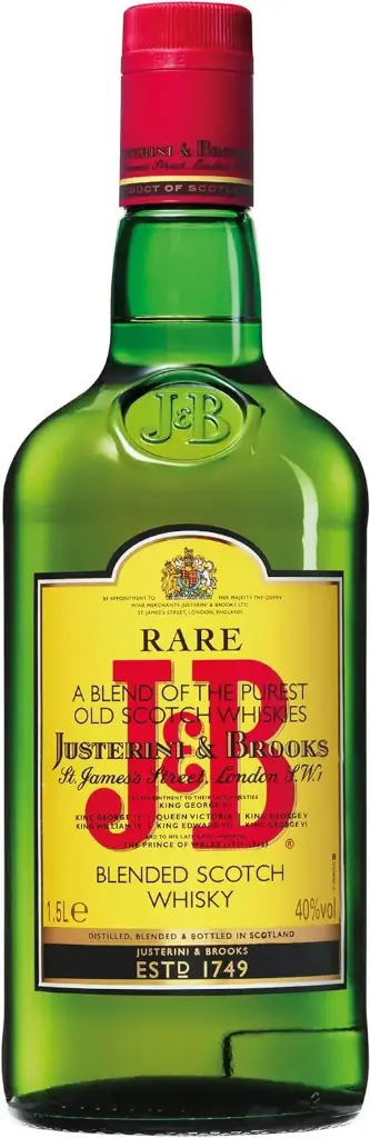 J&B Rare Blended Scotch Whisky 40°