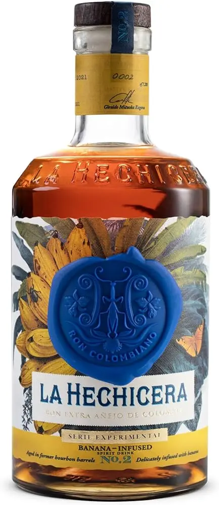LA HECHICERA Rhum Blanc Âgé Colombien 40°