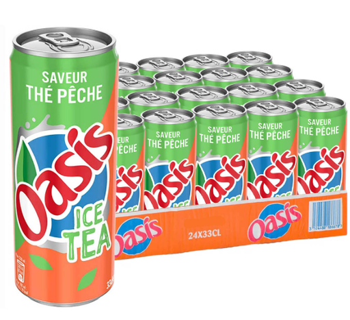 [OASIITPEC-CANS-0330-0024] OASIS Thé glacé Pêche