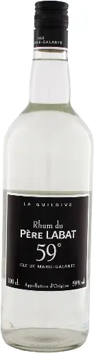 [PLABRHUB-VERR-1000-0001] PERE LABAT Rhum Blanc 59°