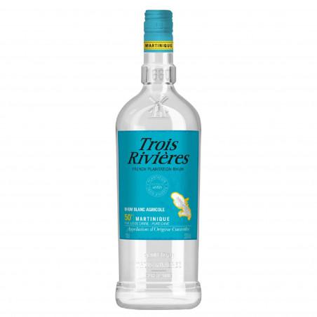 [3RIVRBAG-VERR-1000-0001] TROIS RIVIERES Rhum Blanc Agricole de Martinique 50°