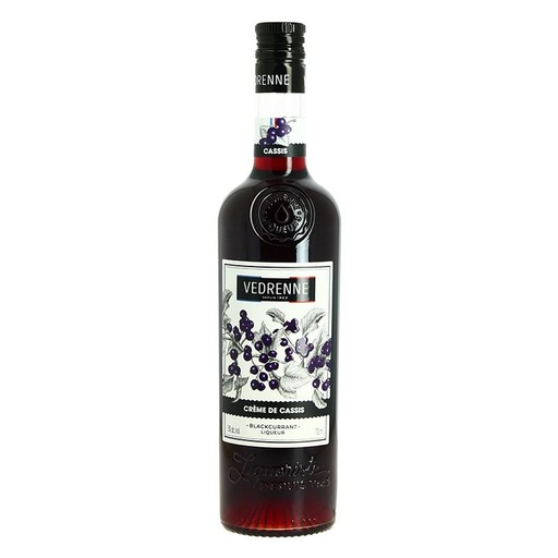 [VEDRCASS-VERR-1000-0001] VEDRENNE Crème de Cassis de Bourgogne 15°