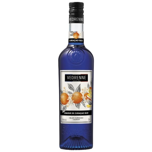[VEDRCURA-VERR-0700-0001] VEDRENNE Liqueur de Curaçao Bleu 25°