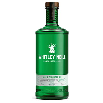 [WTLNALCU-VERR-0700-0001] WHITELY NEIL Green Aloe & Cucumber Gin 43°