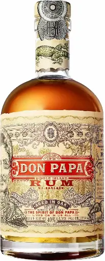 [DONPRUM7-VERR-0700-0001] DON PAPA Rum 7 ans 40°