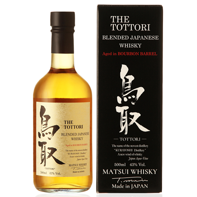 [TOTTWHJB-VERR-0500-0001] TOTTORI Whisky Japonais 43°