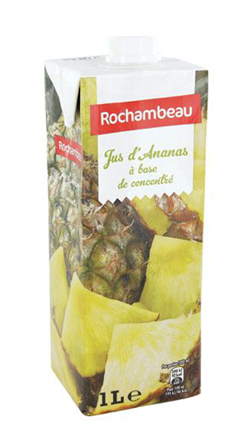 [ROCHJABC-BRIQ-1000-0006] ROCHAMBEAU Jus d'Ananas Base Concentré