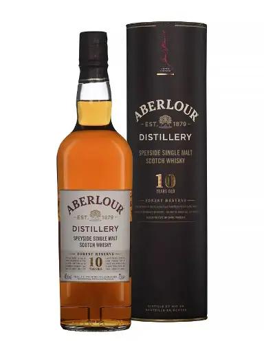 [ABERWH10-VERR-0700-0001] ABERLOUR Whisky 10 ans d'âge Forest Reserve 40°