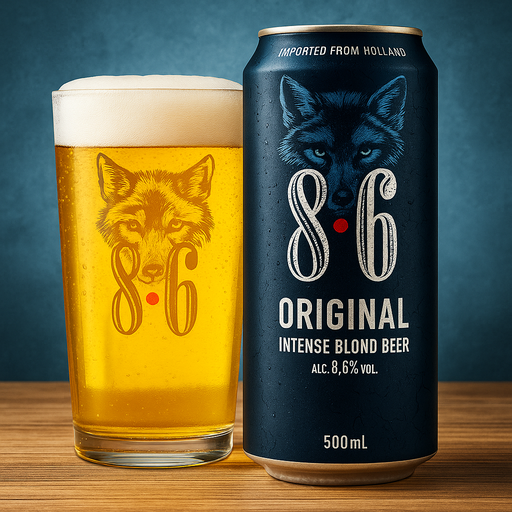 [BAVA86OR-CANS-0500-0024] BAVARIA Bière blonde 8.6°