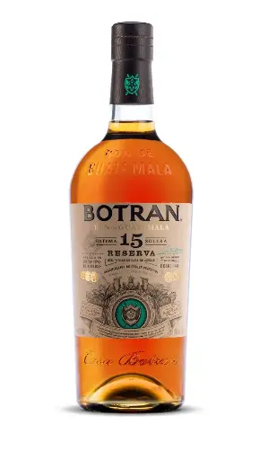 [BOTRRH15-VERR-0700-0001] BOTRAN Reserva Rhum du Guatemala 15 ans d'âge 40°