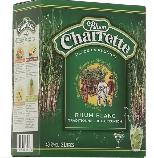[CHARRHBC-CART-3000-0001] CHARRETTE Rhum Blanc 49°