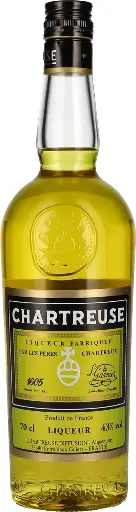 [CHARTJAU-VERR-0700-0001] CHARTREUSE Liqueur Jaune 43°