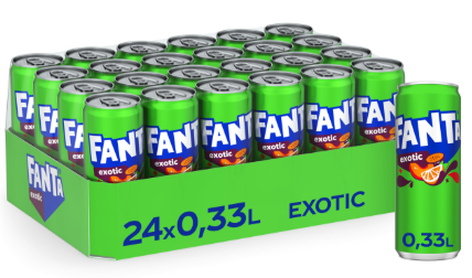 [FANTAEXO-CANS-0330-0024] FANTA Saveur Exotique