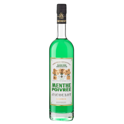 [JACOMENPO-VERR-0700-0001] JACOULOT Liqueur de Menthe Poivrée 21°