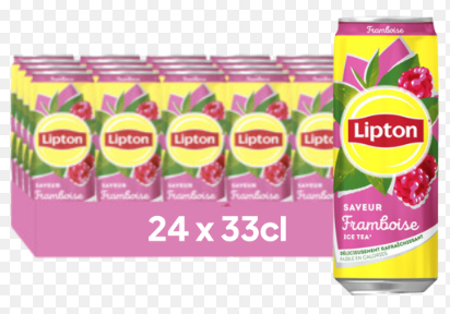 [LIPTFRAM-CANS-0330-0024] LIPTON Thé Glacé Saveur Framboise