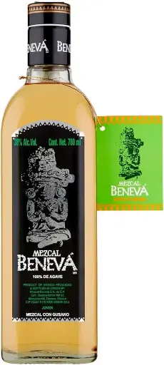 [MEZCBECG-VERR-0700-0001] MEZCAL Beneva con gusano 38°